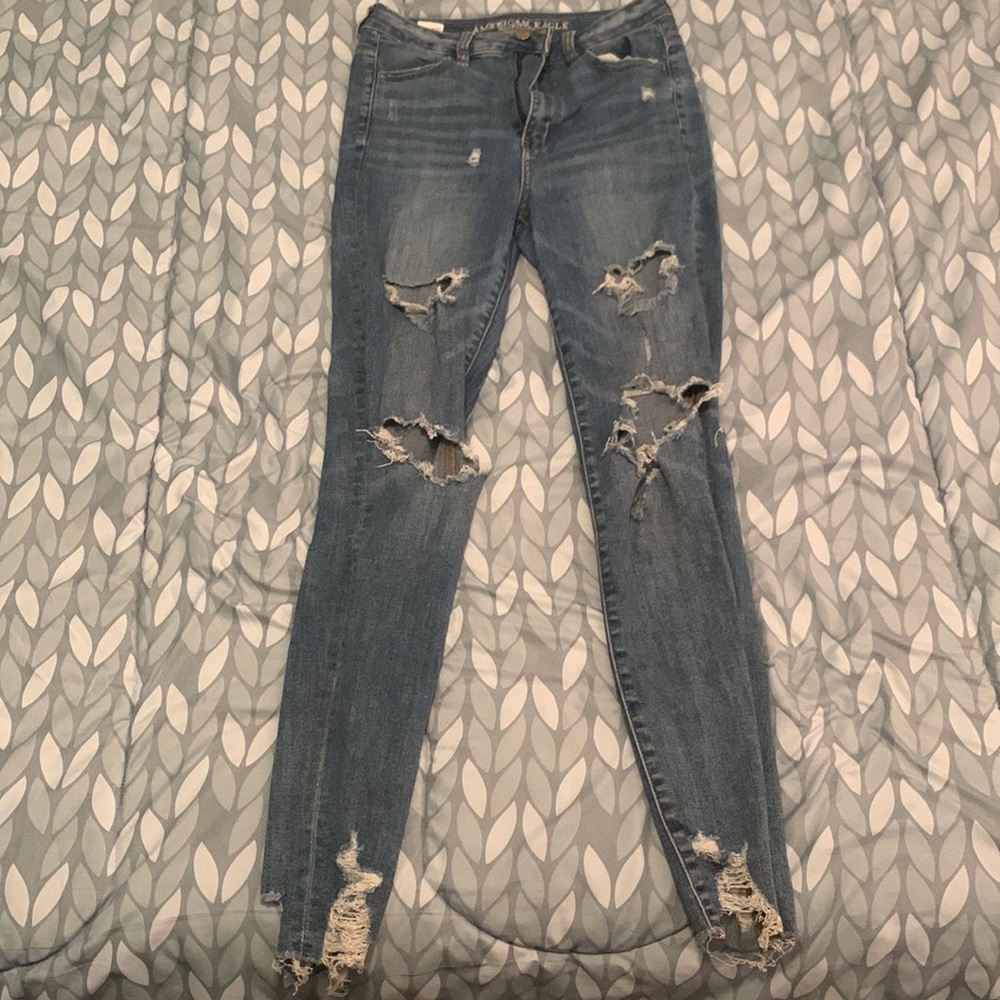 Blue Denim American Eagle Jeans